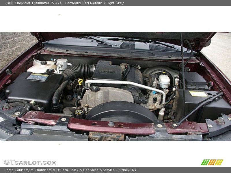 Bordeaux Red Metallic / Light Gray 2006 Chevrolet TrailBlazer LS 4x4