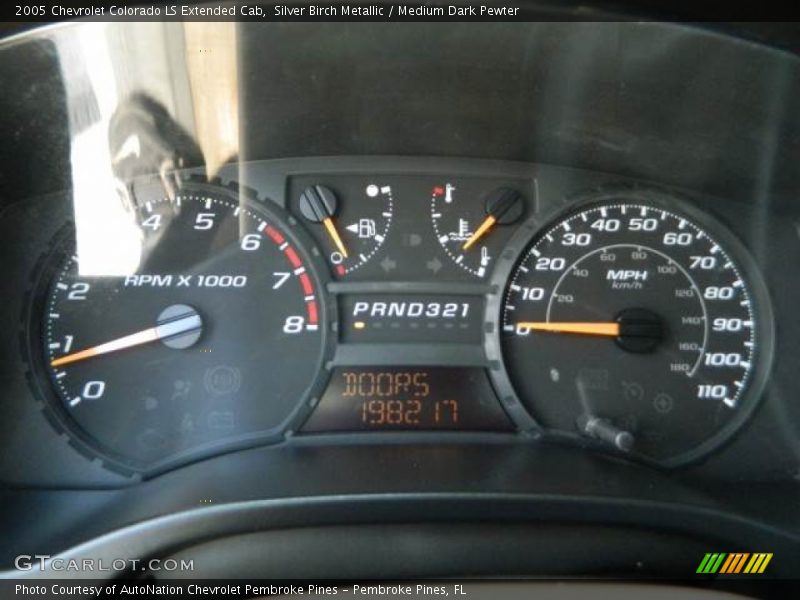 Silver Birch Metallic / Medium Dark Pewter 2005 Chevrolet Colorado LS Extended Cab