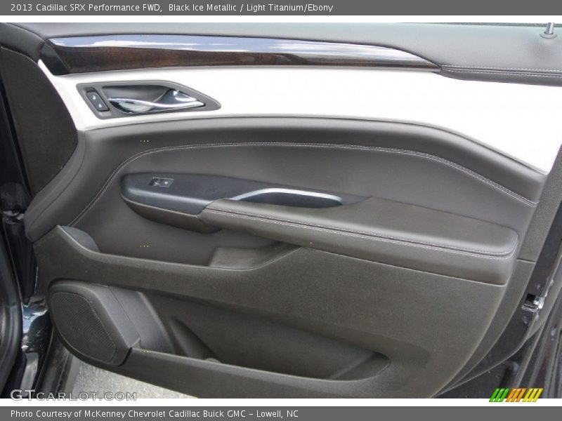 Black Ice Metallic / Light Titanium/Ebony 2013 Cadillac SRX Performance FWD