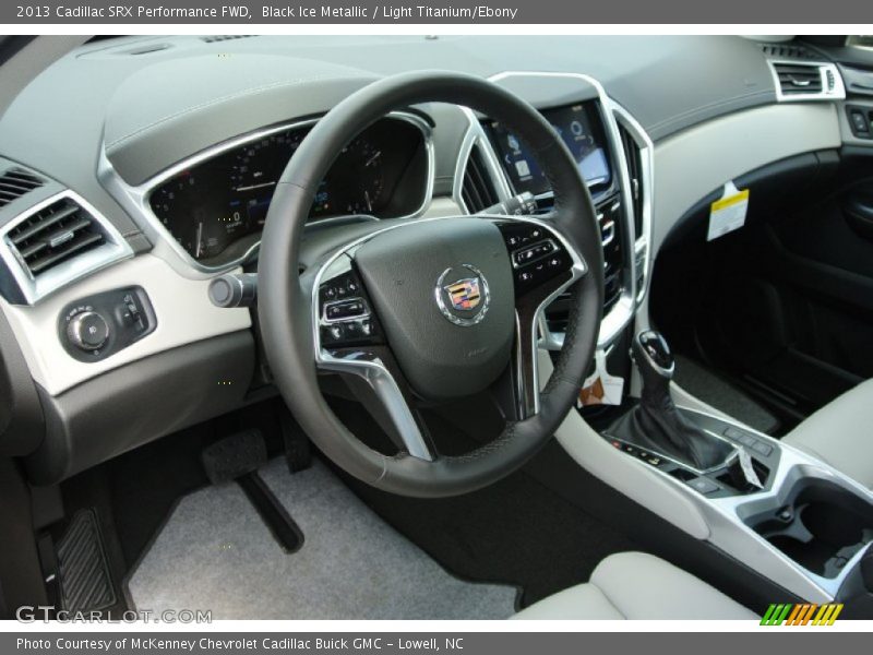 Black Ice Metallic / Light Titanium/Ebony 2013 Cadillac SRX Performance FWD