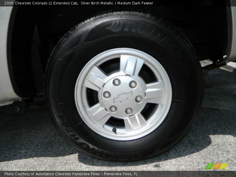 Silver Birch Metallic / Medium Dark Pewter 2005 Chevrolet Colorado LS Extended Cab