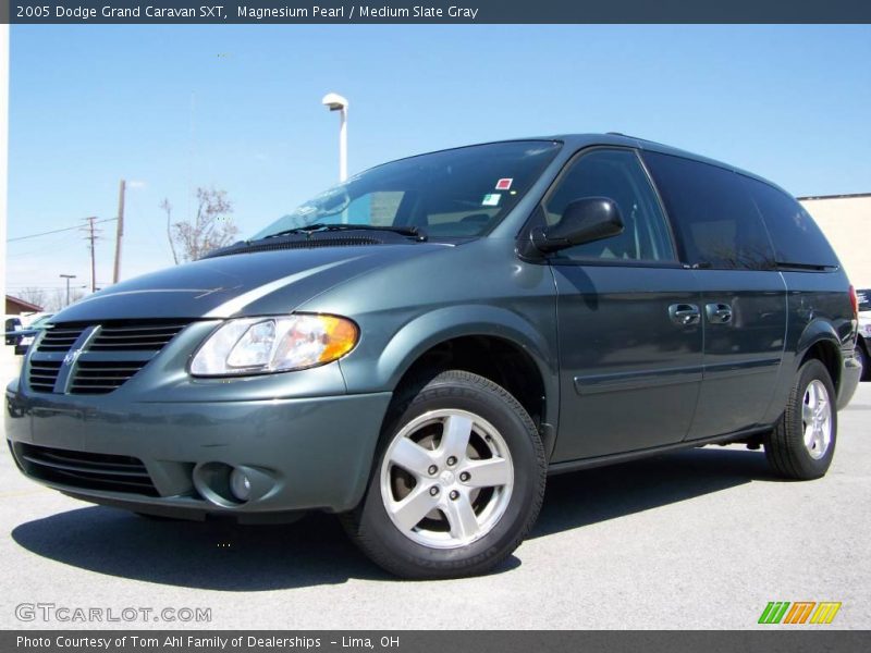 Magnesium Pearl / Medium Slate Gray 2005 Dodge Grand Caravan SXT