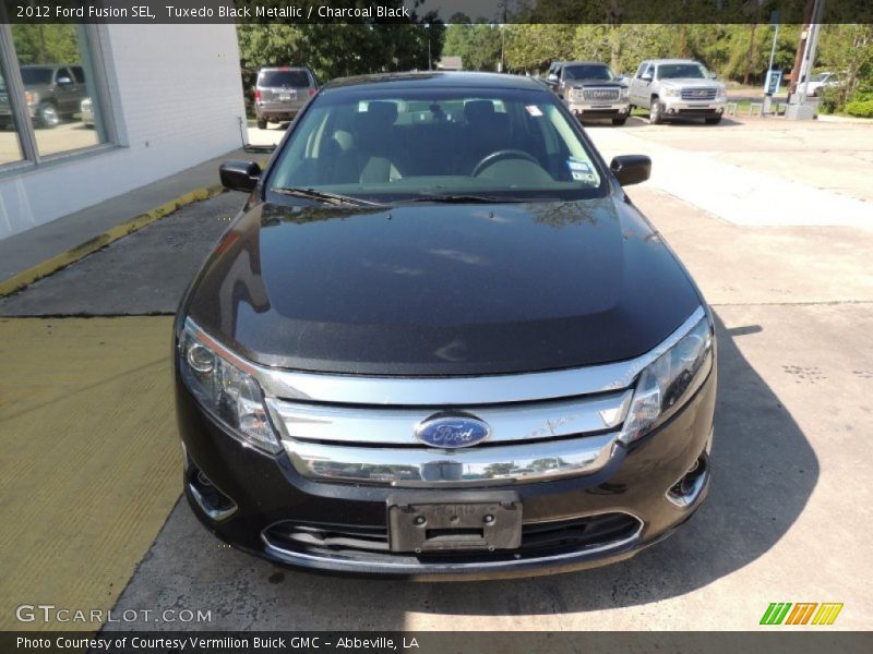 Tuxedo Black Metallic / Charcoal Black 2012 Ford Fusion SEL