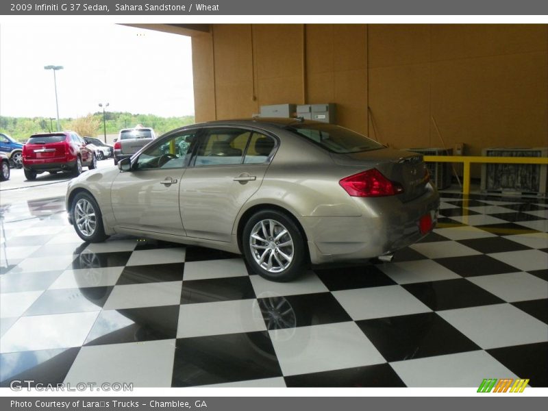 Sahara Sandstone / Wheat 2009 Infiniti G 37 Sedan