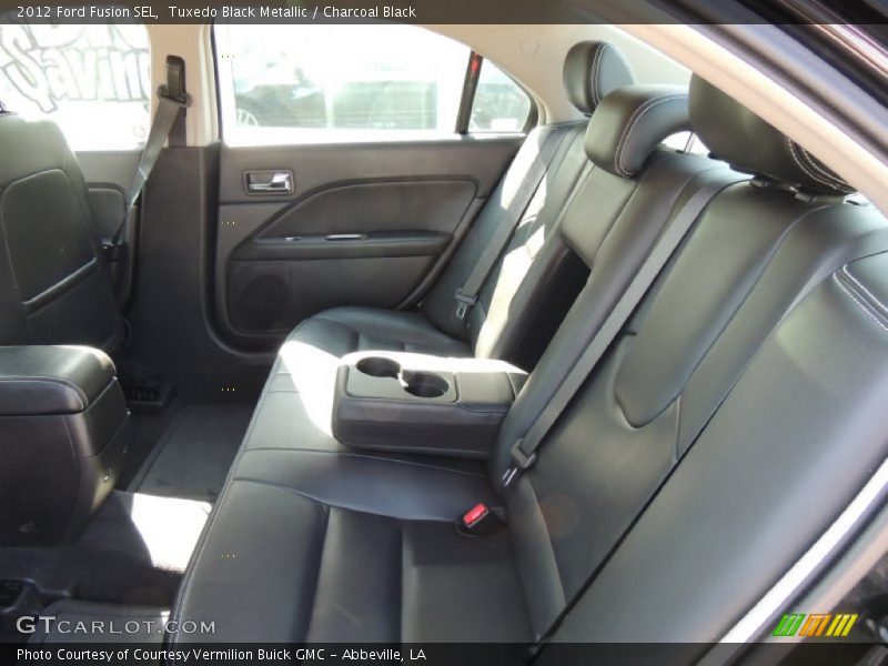Tuxedo Black Metallic / Charcoal Black 2012 Ford Fusion SEL