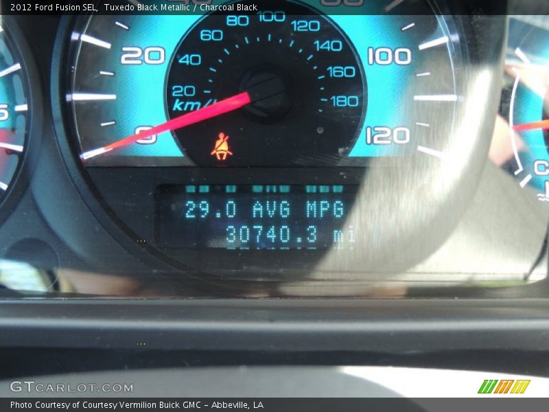 Tuxedo Black Metallic / Charcoal Black 2012 Ford Fusion SEL