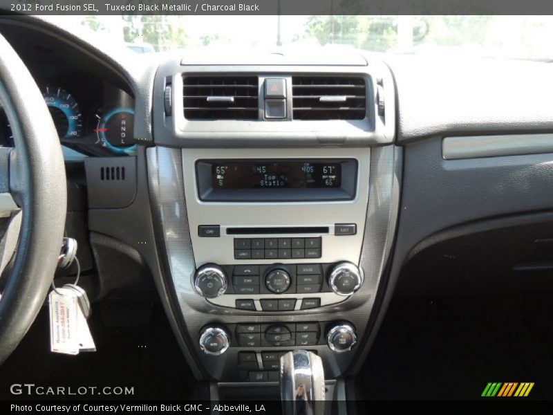 Tuxedo Black Metallic / Charcoal Black 2012 Ford Fusion SEL
