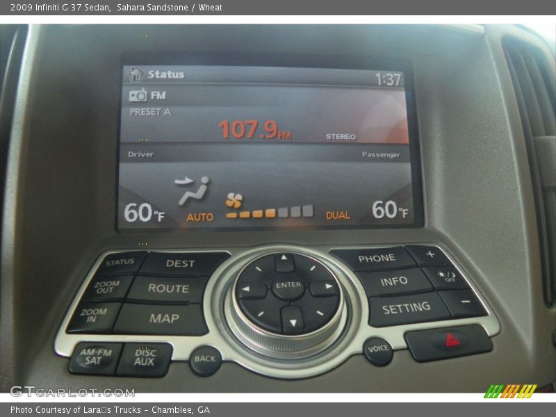 Sahara Sandstone / Wheat 2009 Infiniti G 37 Sedan