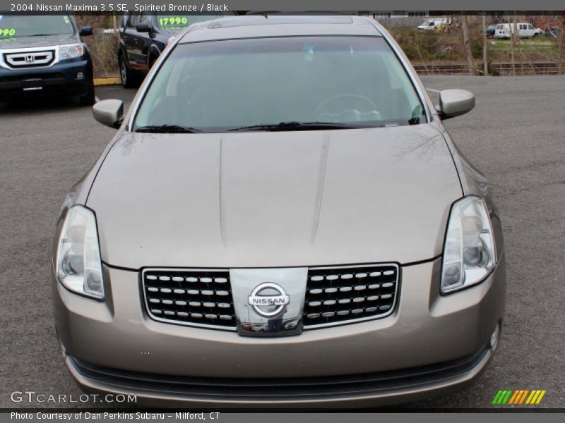 Spirited Bronze / Black 2004 Nissan Maxima 3.5 SE