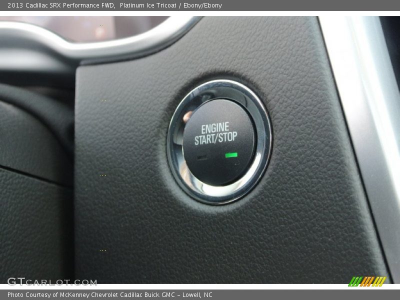 Platinum Ice Tricoat / Ebony/Ebony 2013 Cadillac SRX Performance FWD