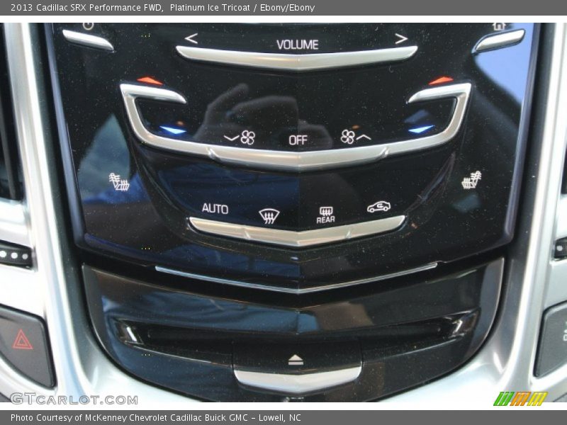 Platinum Ice Tricoat / Ebony/Ebony 2013 Cadillac SRX Performance FWD