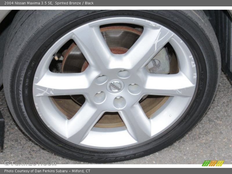 Spirited Bronze / Black 2004 Nissan Maxima 3.5 SE