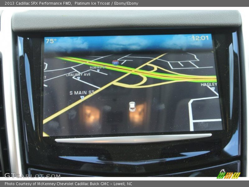 Platinum Ice Tricoat / Ebony/Ebony 2013 Cadillac SRX Performance FWD