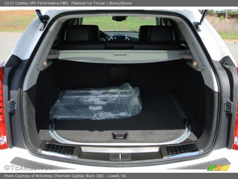 Platinum Ice Tricoat / Ebony/Ebony 2013 Cadillac SRX Performance FWD