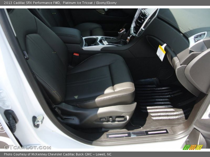 Platinum Ice Tricoat / Ebony/Ebony 2013 Cadillac SRX Performance FWD