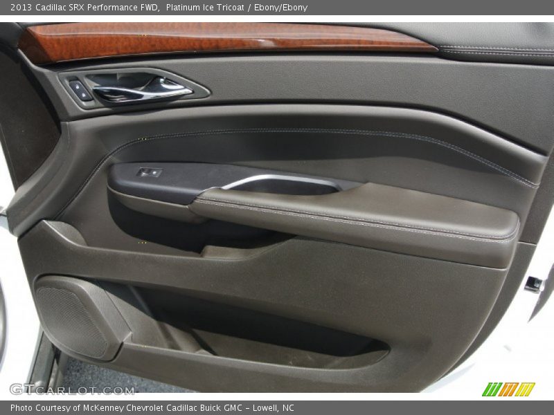 Platinum Ice Tricoat / Ebony/Ebony 2013 Cadillac SRX Performance FWD