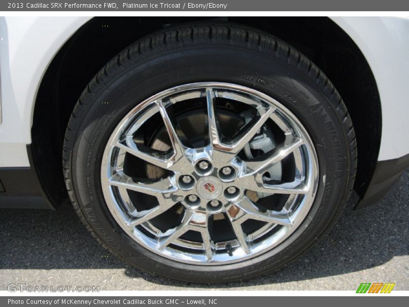 Platinum Ice Tricoat / Ebony/Ebony 2013 Cadillac SRX Performance FWD