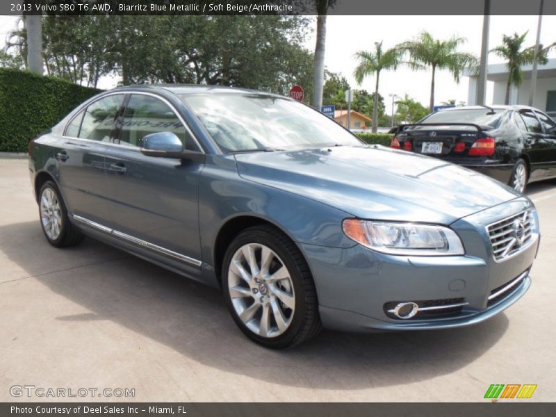 Front 3/4 View of 2013 S80 T6 AWD