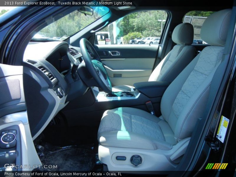  2013 Explorer EcoBoost Medium Light Stone Interior