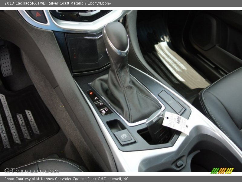 Silver Coast Metallic / Ebony/Ebony 2013 Cadillac SRX FWD
