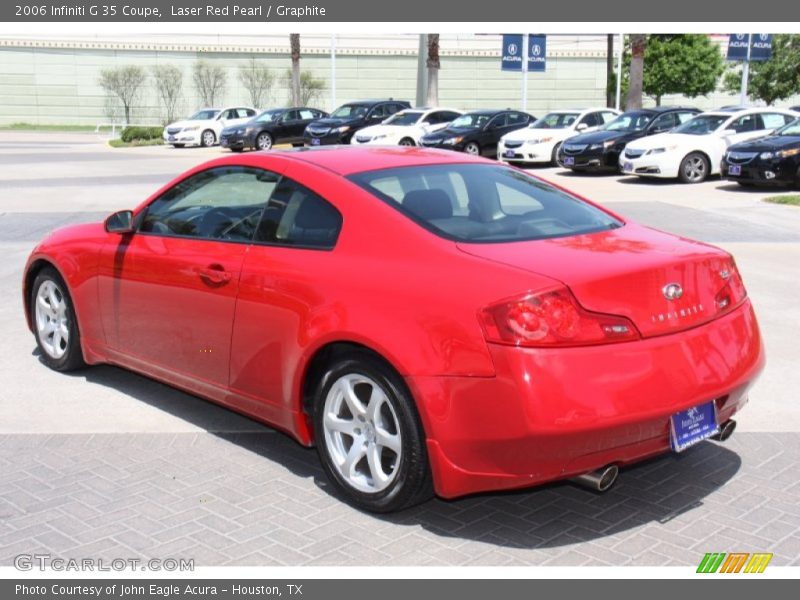 Laser Red Pearl / Graphite 2006 Infiniti G 35 Coupe