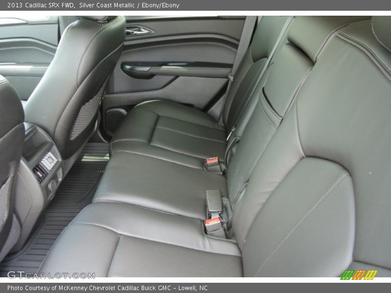 Silver Coast Metallic / Ebony/Ebony 2013 Cadillac SRX FWD