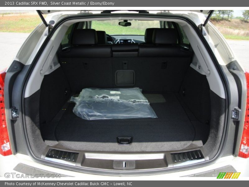 Silver Coast Metallic / Ebony/Ebony 2013 Cadillac SRX FWD