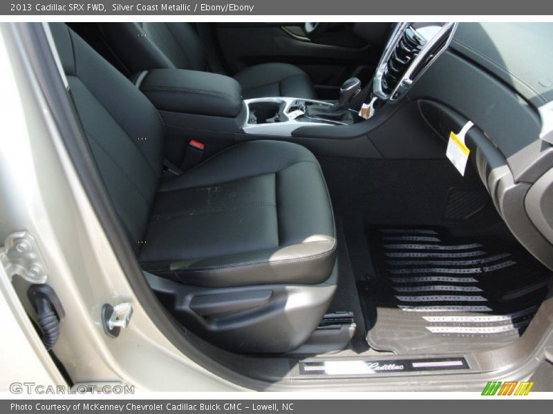 Silver Coast Metallic / Ebony/Ebony 2013 Cadillac SRX FWD