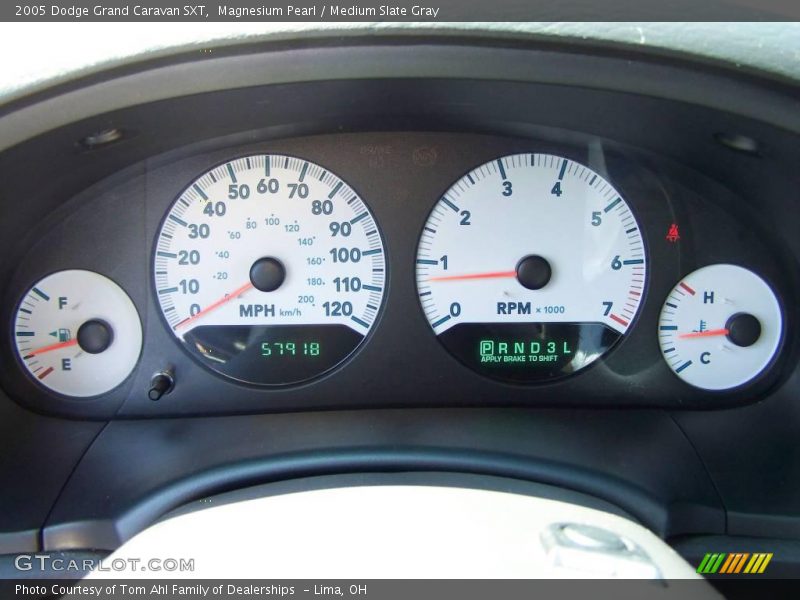 Magnesium Pearl / Medium Slate Gray 2005 Dodge Grand Caravan SXT