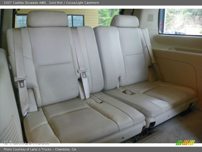 Gold Mist / Cocoa/Light Cashmere 2007 Cadillac Escalade AWD