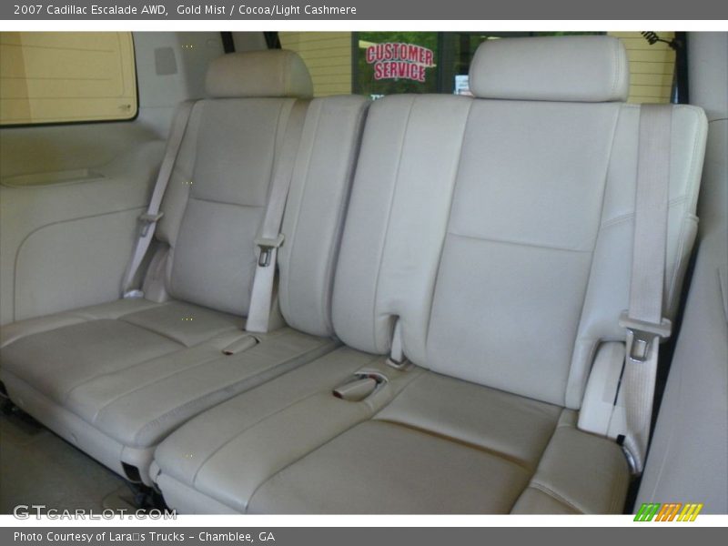 Gold Mist / Cocoa/Light Cashmere 2007 Cadillac Escalade AWD