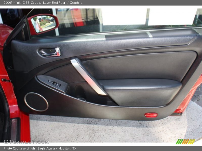 Laser Red Pearl / Graphite 2006 Infiniti G 35 Coupe