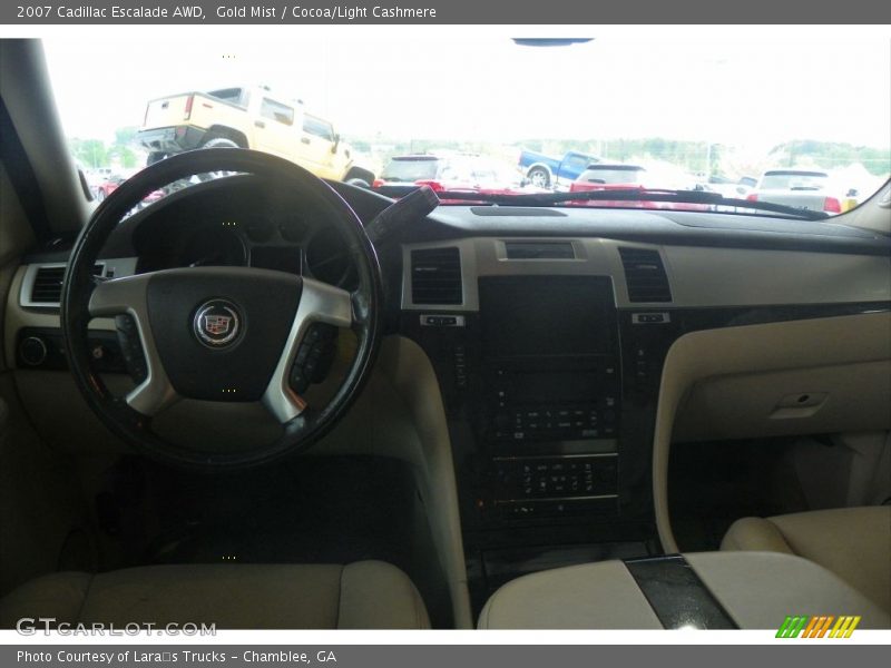 Gold Mist / Cocoa/Light Cashmere 2007 Cadillac Escalade AWD