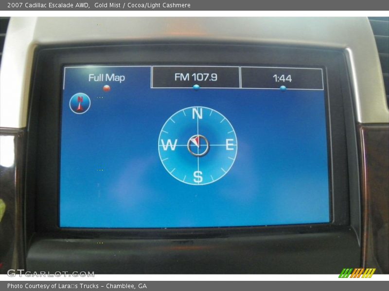 Gold Mist / Cocoa/Light Cashmere 2007 Cadillac Escalade AWD