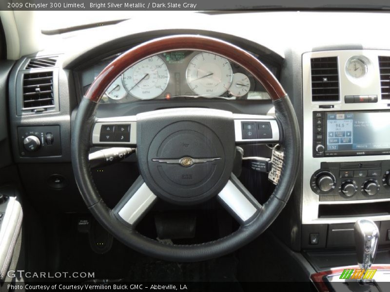 Bright Silver Metallic / Dark Slate Gray 2009 Chrysler 300 Limited