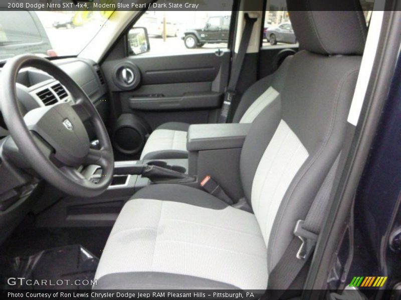 Modern Blue Pearl / Dark Slate Gray 2008 Dodge Nitro SXT 4x4