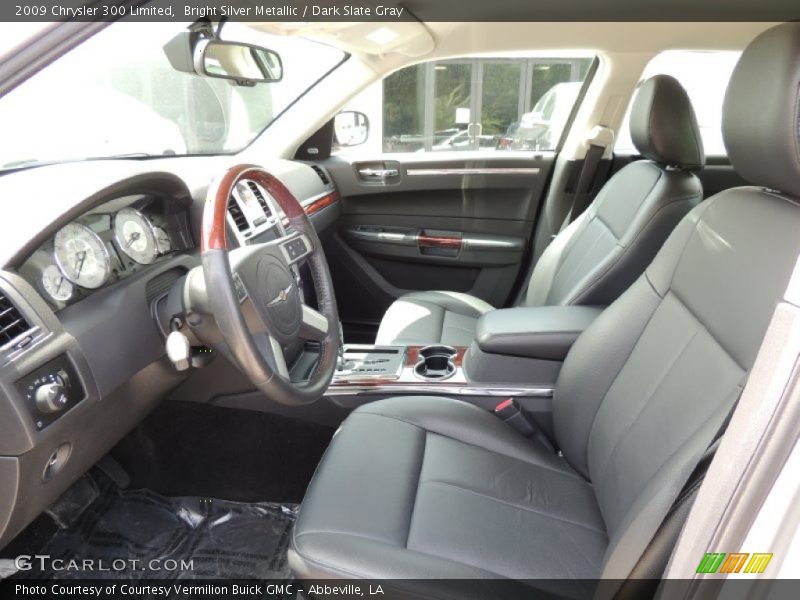 Bright Silver Metallic / Dark Slate Gray 2009 Chrysler 300 Limited
