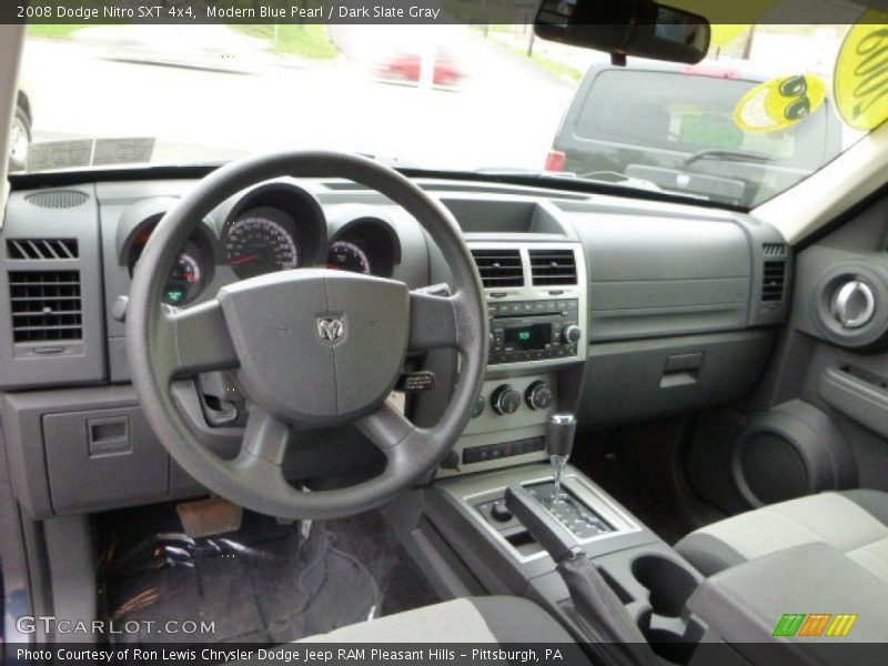 Modern Blue Pearl / Dark Slate Gray 2008 Dodge Nitro SXT 4x4