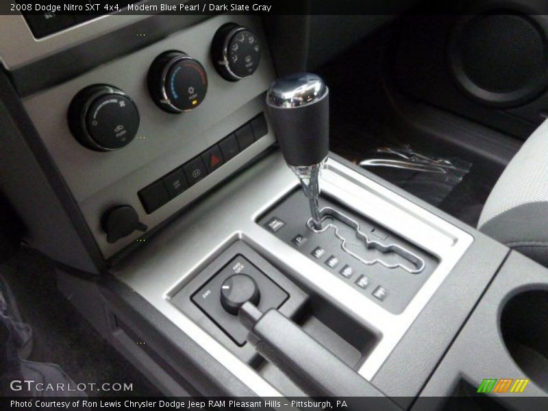 Modern Blue Pearl / Dark Slate Gray 2008 Dodge Nitro SXT 4x4