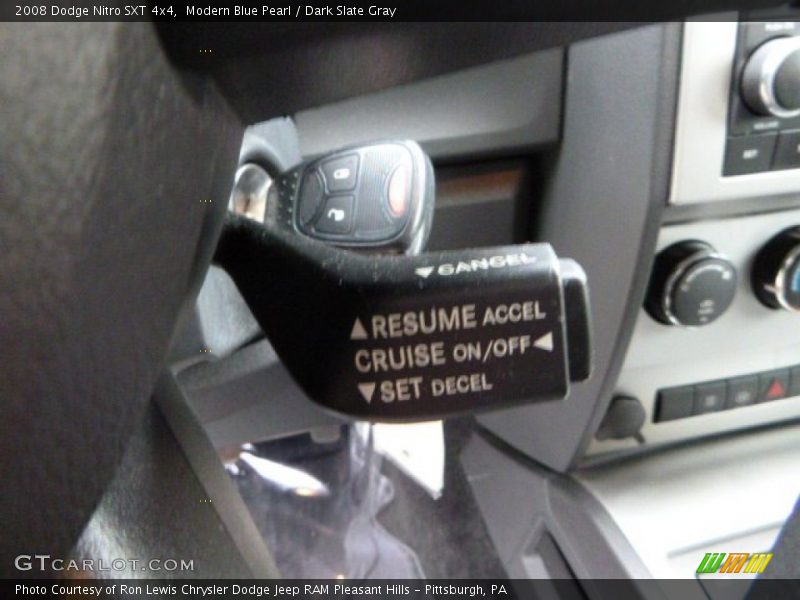 Modern Blue Pearl / Dark Slate Gray 2008 Dodge Nitro SXT 4x4