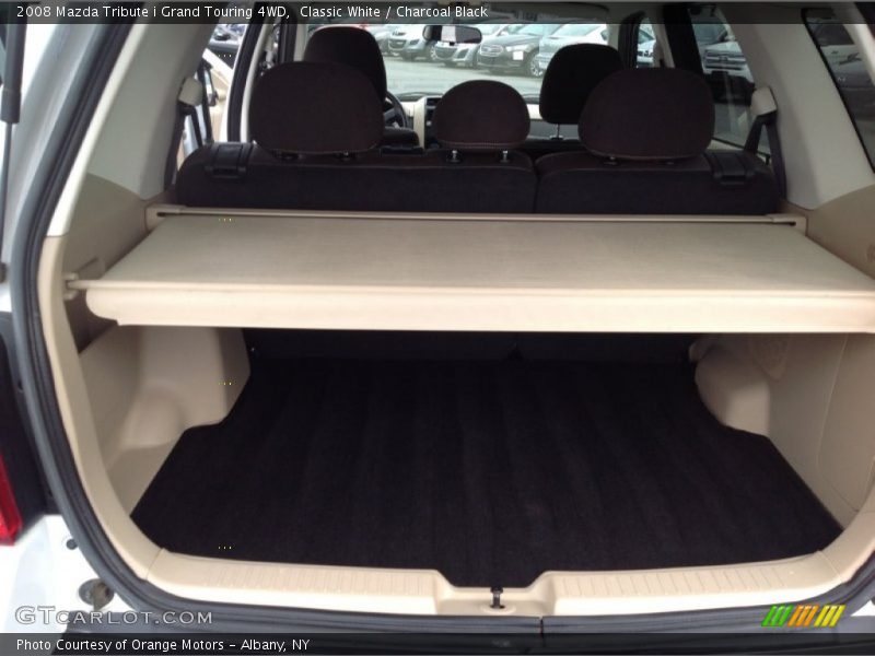 Classic White / Charcoal Black 2008 Mazda Tribute i Grand Touring 4WD