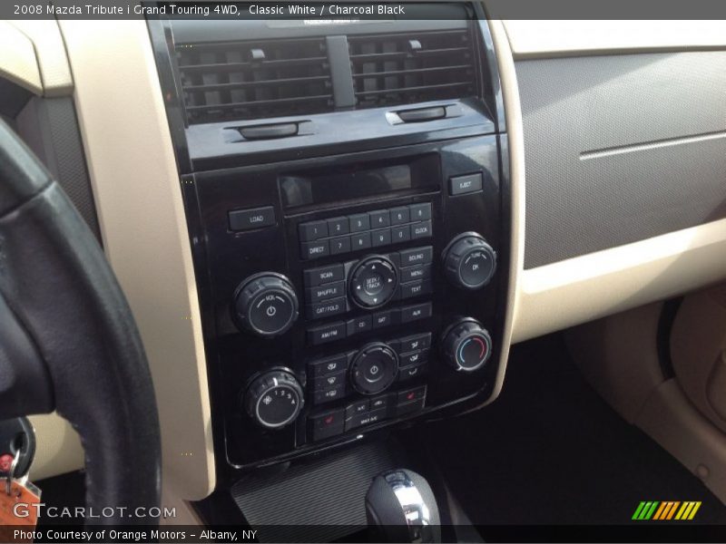 Classic White / Charcoal Black 2008 Mazda Tribute i Grand Touring 4WD