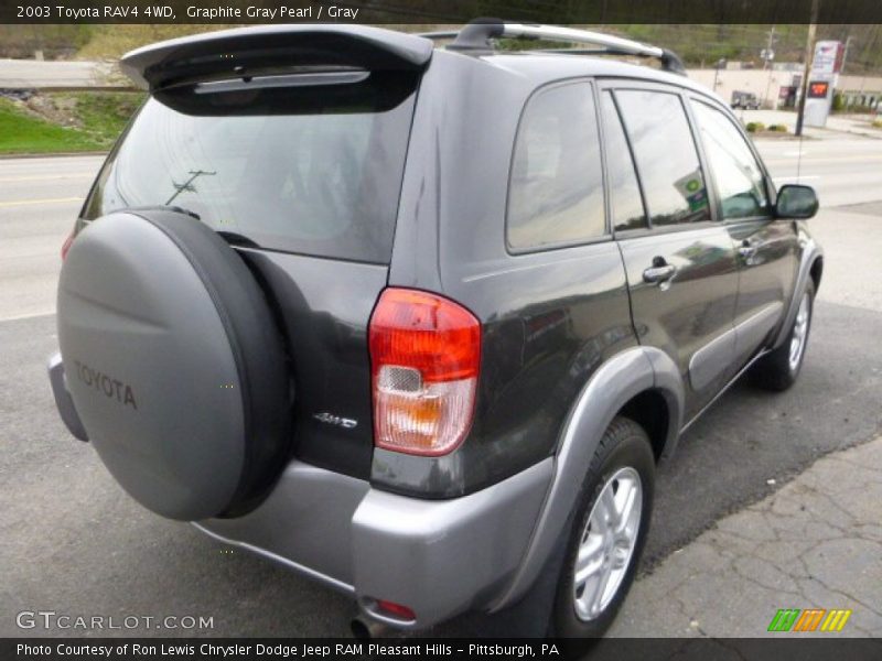 Graphite Gray Pearl / Gray 2003 Toyota RAV4 4WD