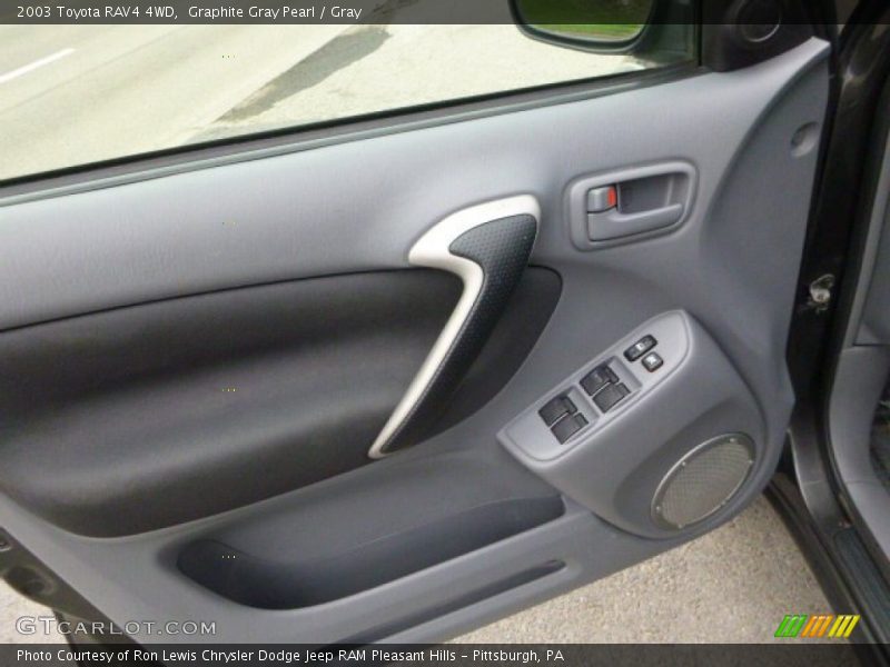 Graphite Gray Pearl / Gray 2003 Toyota RAV4 4WD