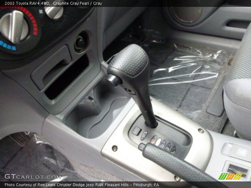 Graphite Gray Pearl / Gray 2003 Toyota RAV4 4WD