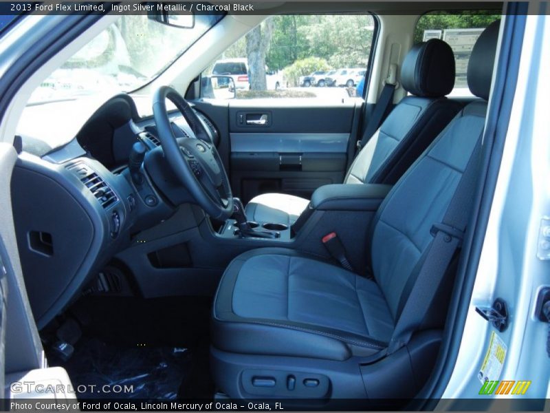 Ingot Silver Metallic / Charcoal Black 2013 Ford Flex Limited