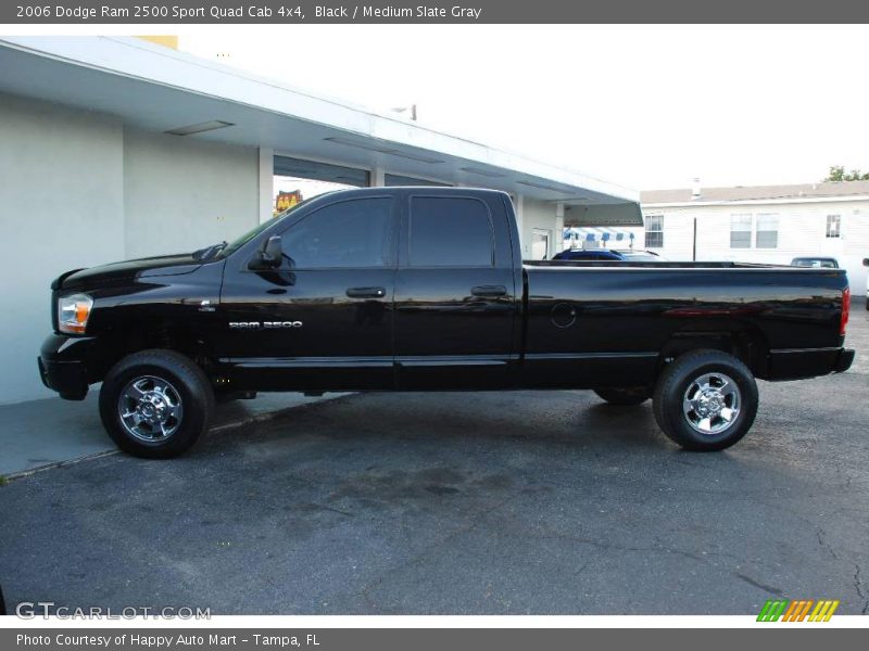 Black / Medium Slate Gray 2006 Dodge Ram 2500 Sport Quad Cab 4x4