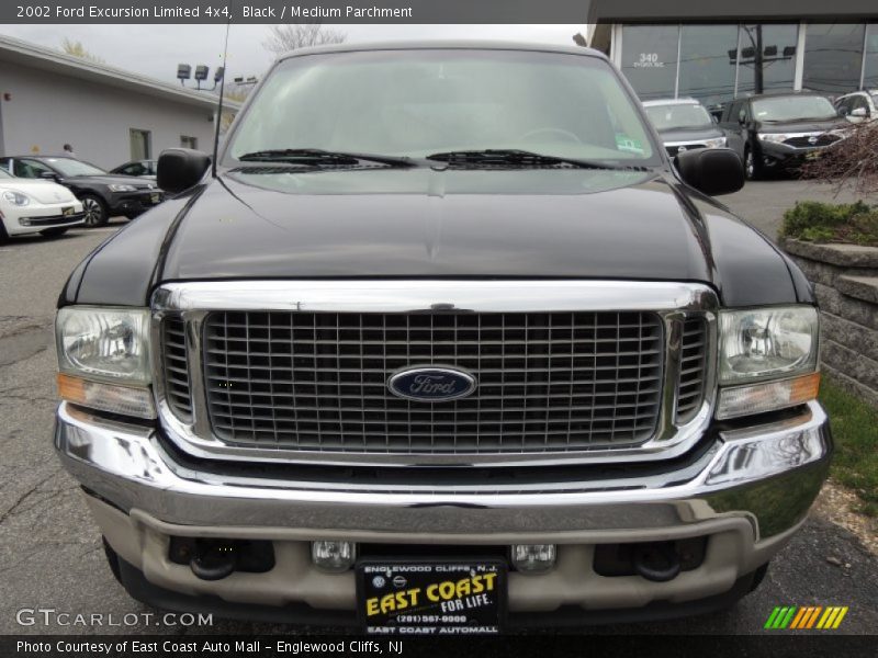 Black / Medium Parchment 2002 Ford Excursion Limited 4x4