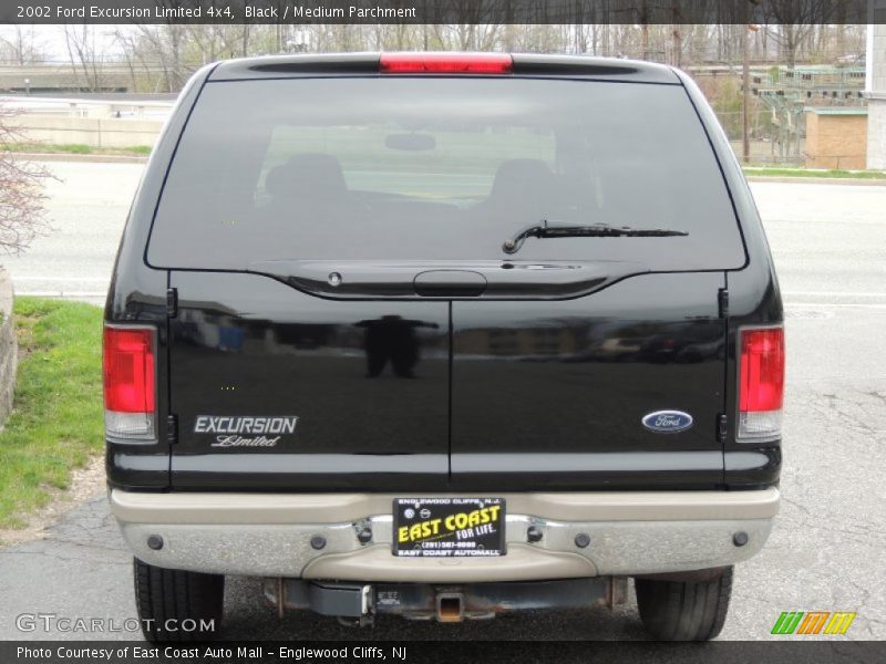 Black / Medium Parchment 2002 Ford Excursion Limited 4x4