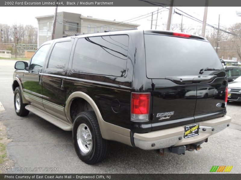 Black / Medium Parchment 2002 Ford Excursion Limited 4x4